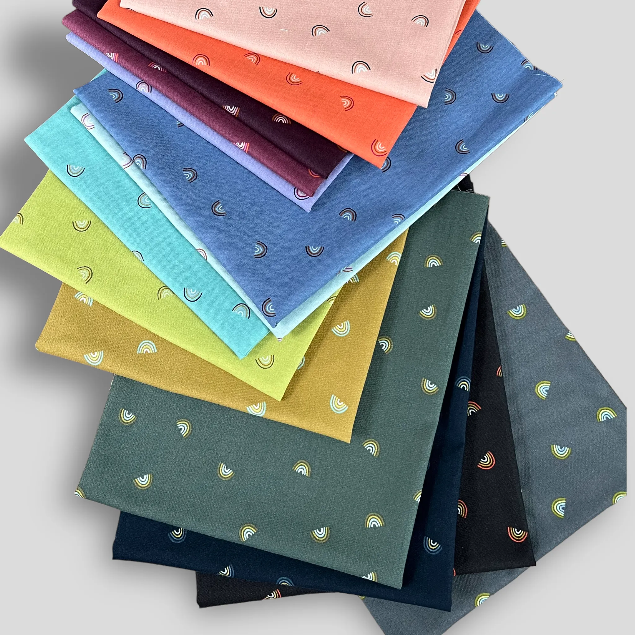 14 Fat Quarter Bundle - Always Look for Rainbows