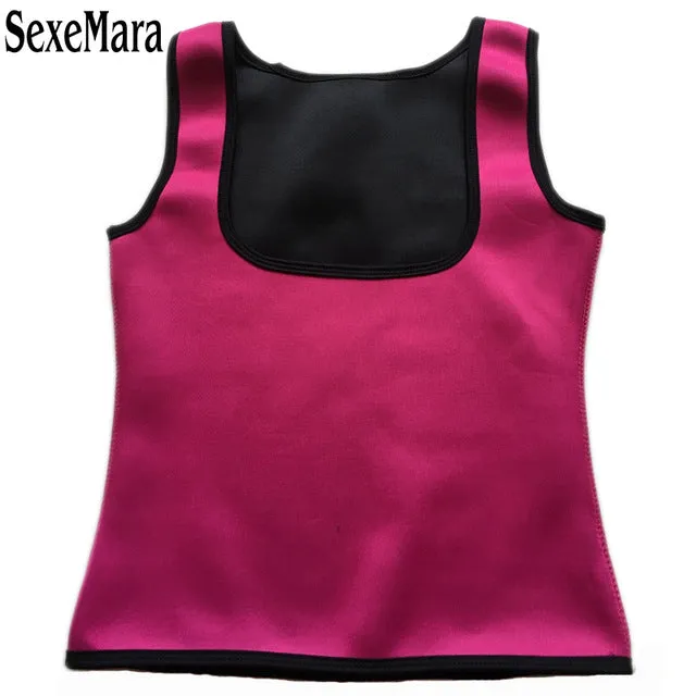 2017 New Sexy Shaper Shirt Women Neoprene Slimming Shaper Hot Shapers Shirt  Redu Tops Chest Abdomen Bodysuit Vest 8HQR