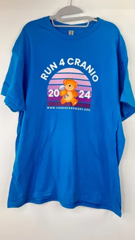 2024 Run4Cranio Virtual 5K Run Walk T-Shirts & Onsies With Free Bib