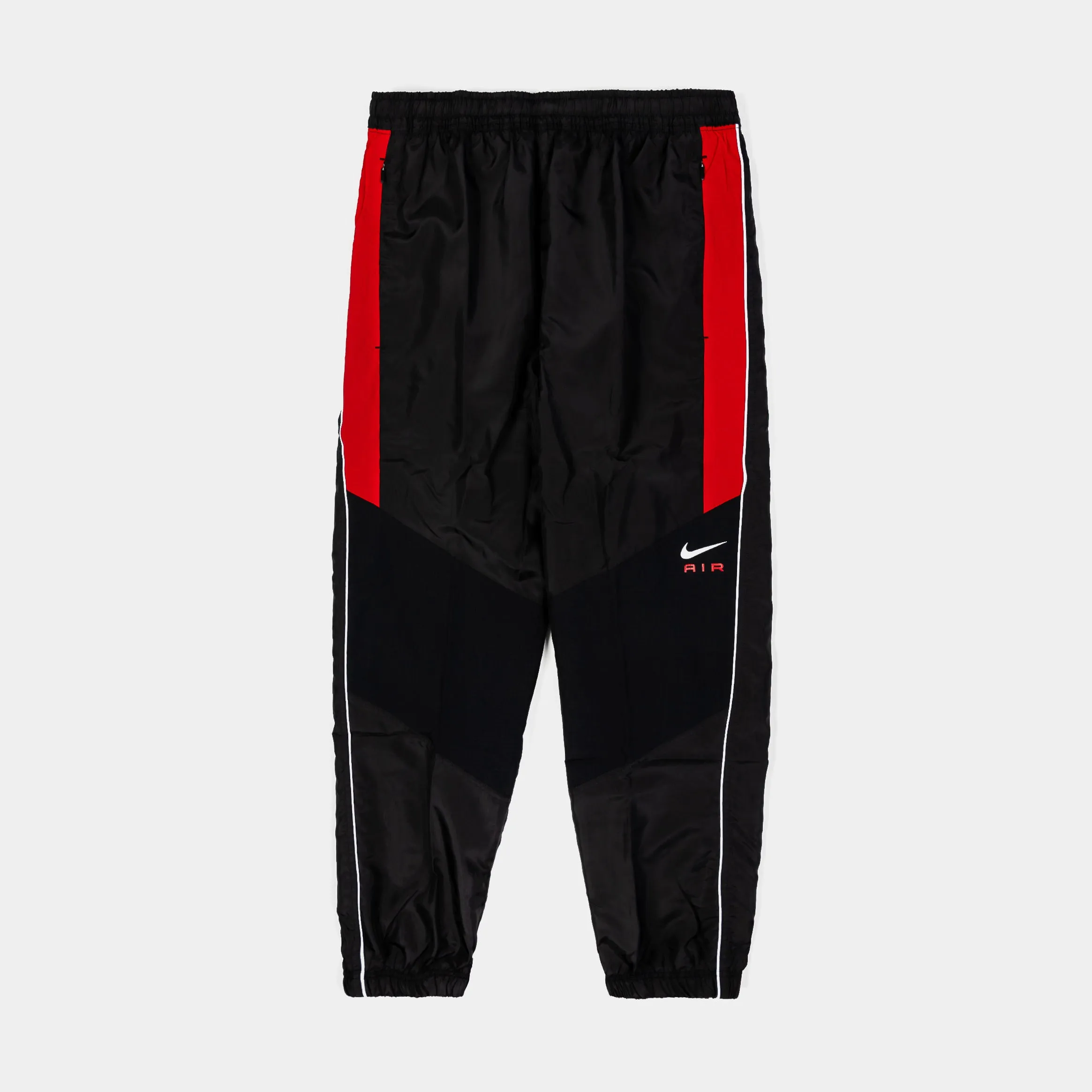 Air Woven Track Mens Pants (Black/Red)