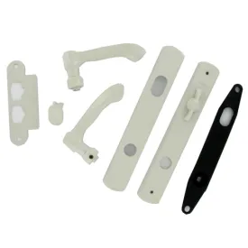 Andersen Albany Style (Single Active) Hinged Door Hardware Set in White