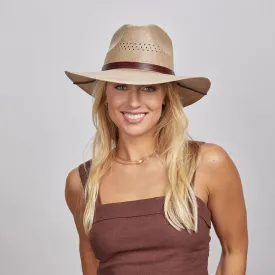 Barcelona | Womens Wide Brim Straw Sun Hat