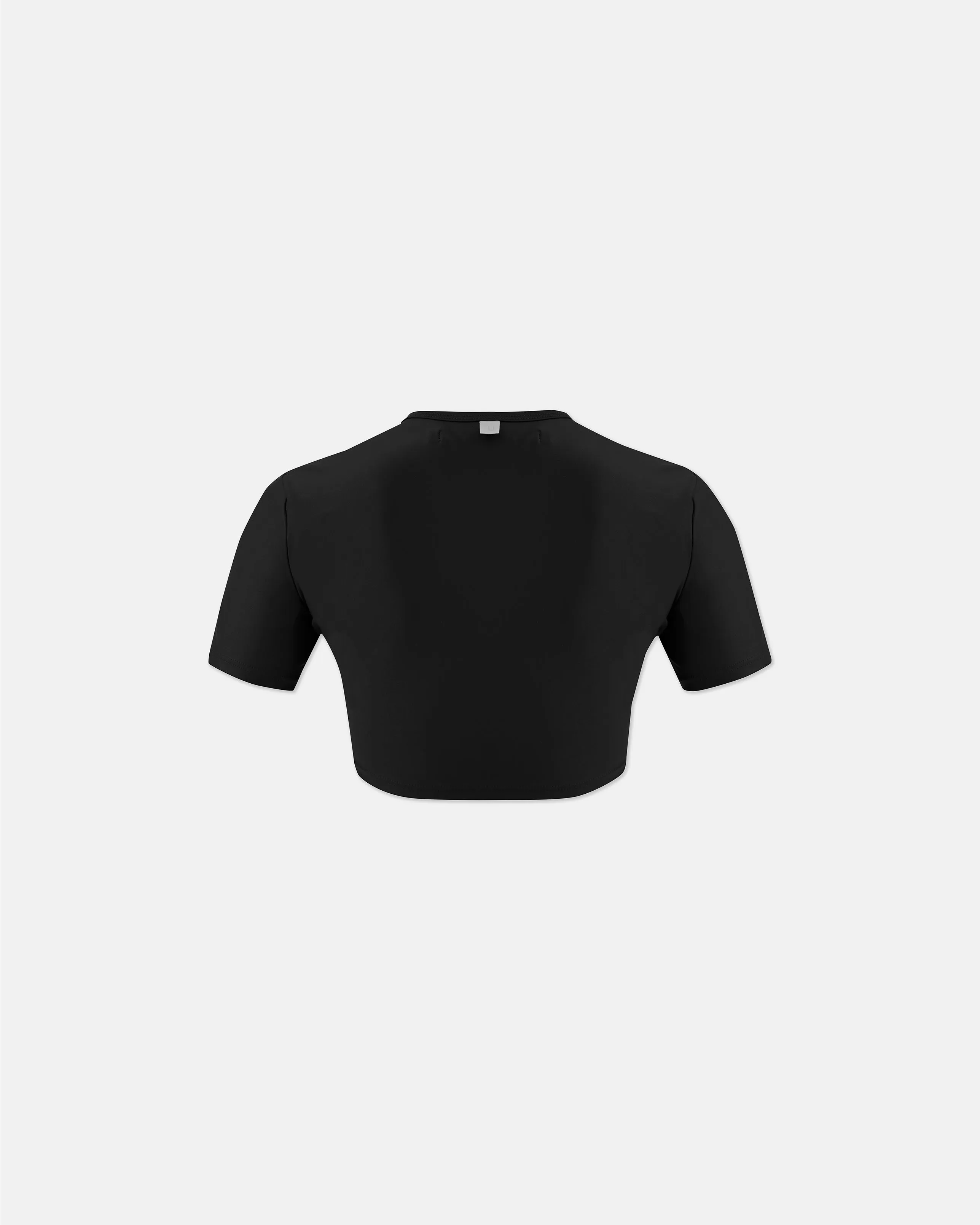 Basics Slim Crop Top Black