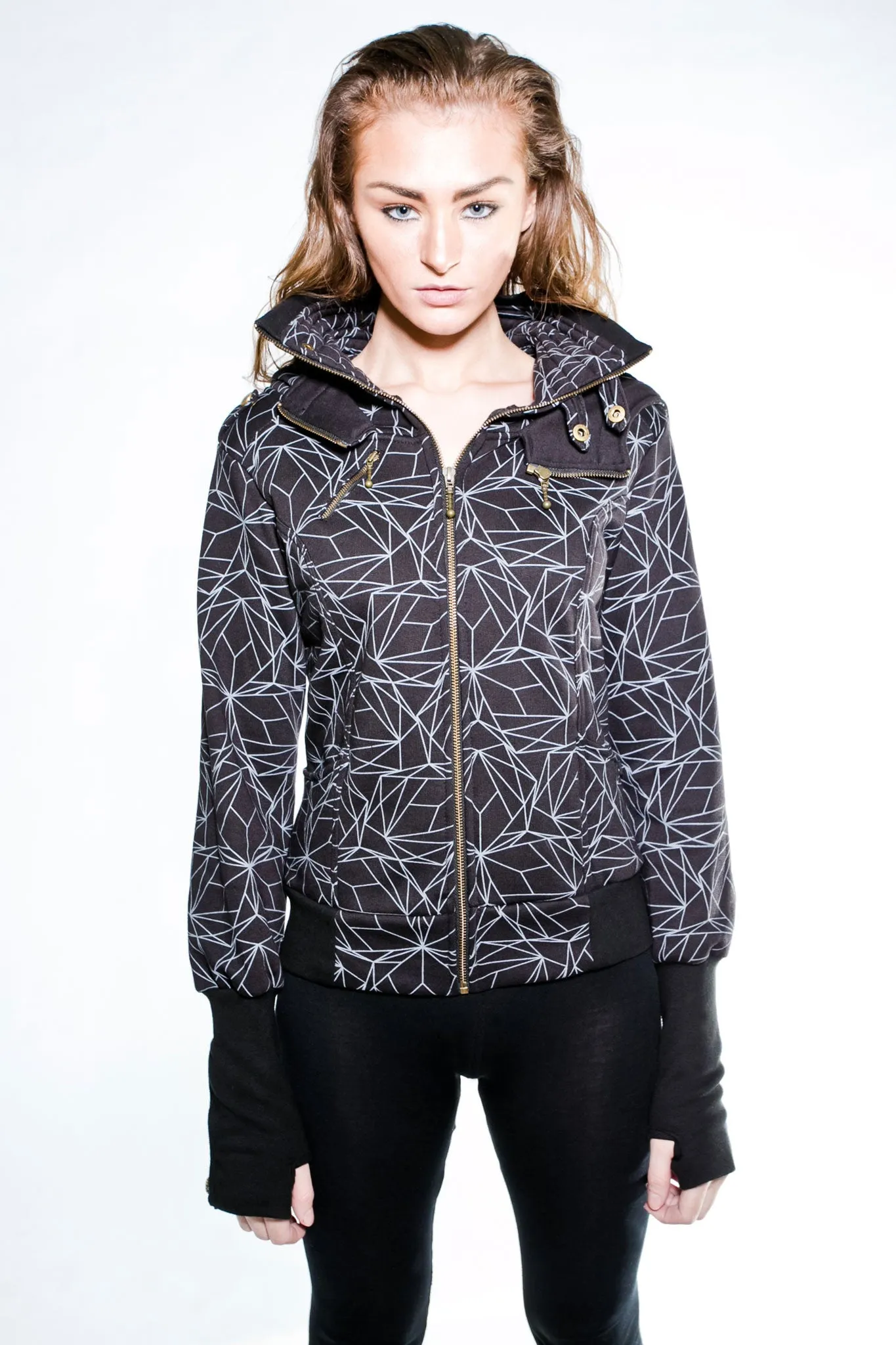 Busy Bee Hoodie w/ Arc Print