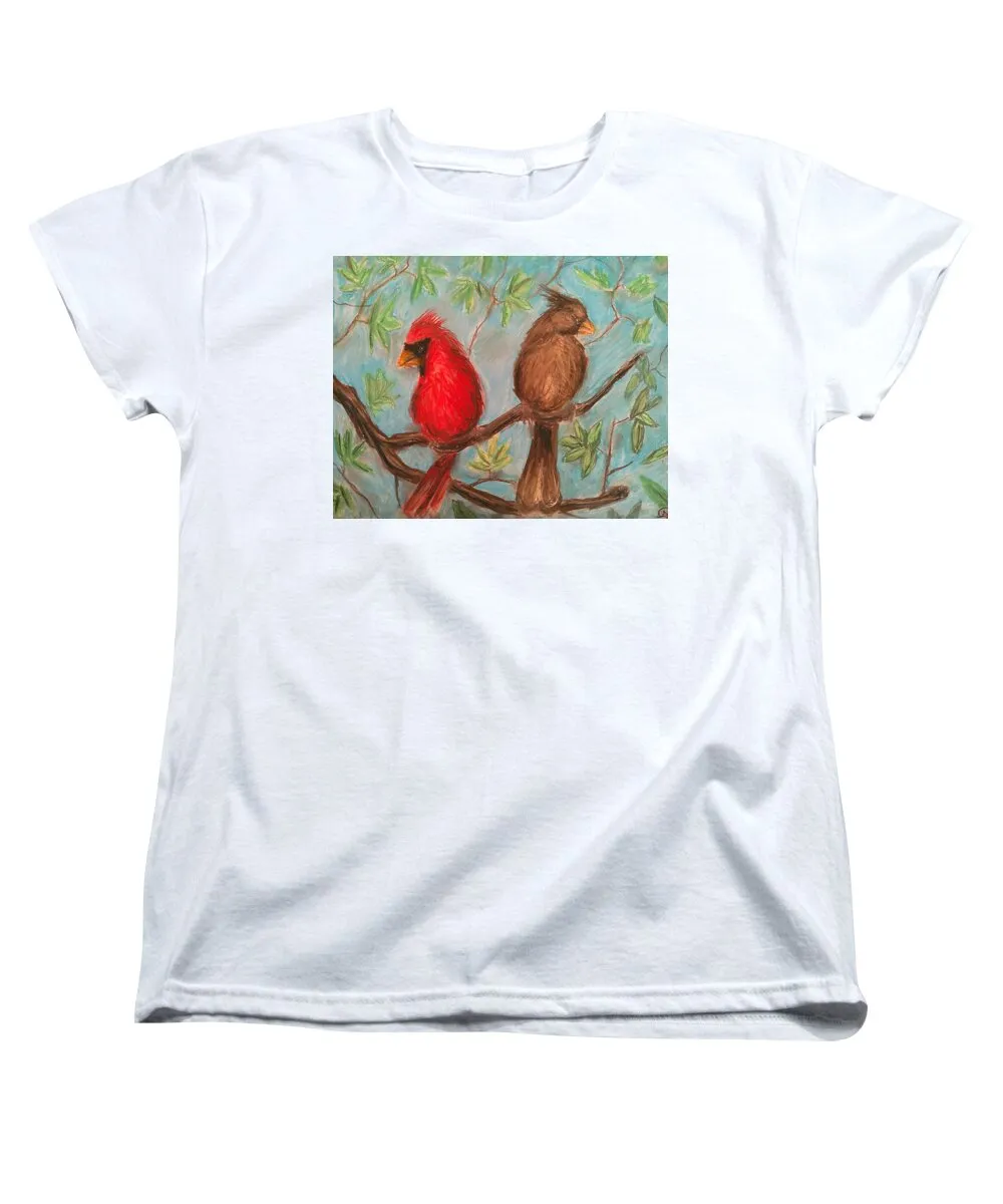 Cardinal Couple - Women's T-Shirt (Standard Fit)