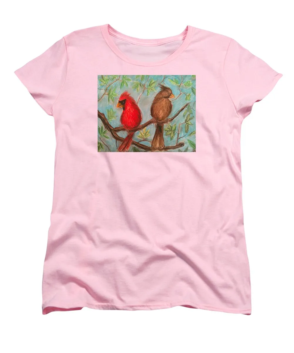 Cardinal Couple - Women's T-Shirt (Standard Fit)