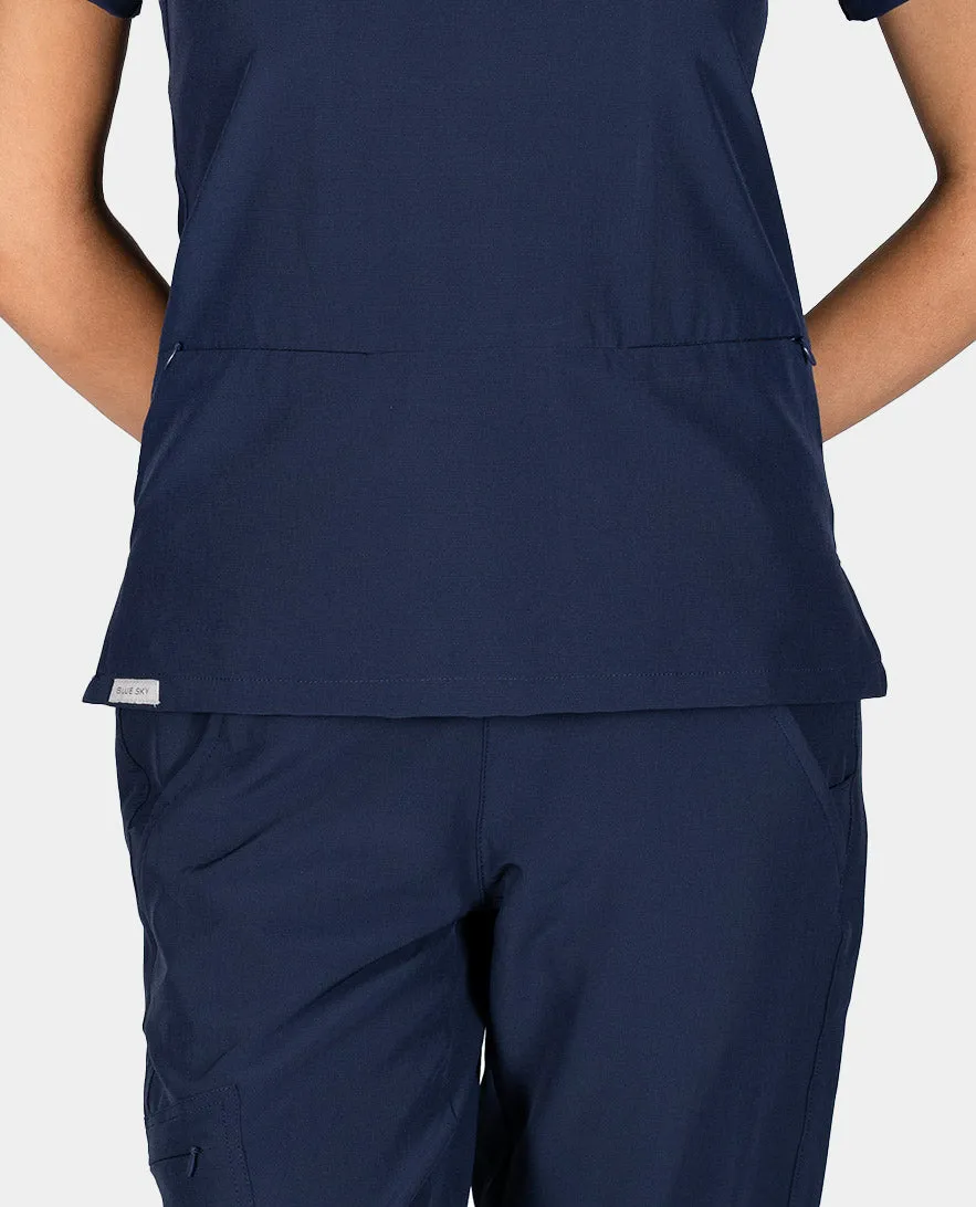 Carolina Cargo 2 Pocket Scrub Top