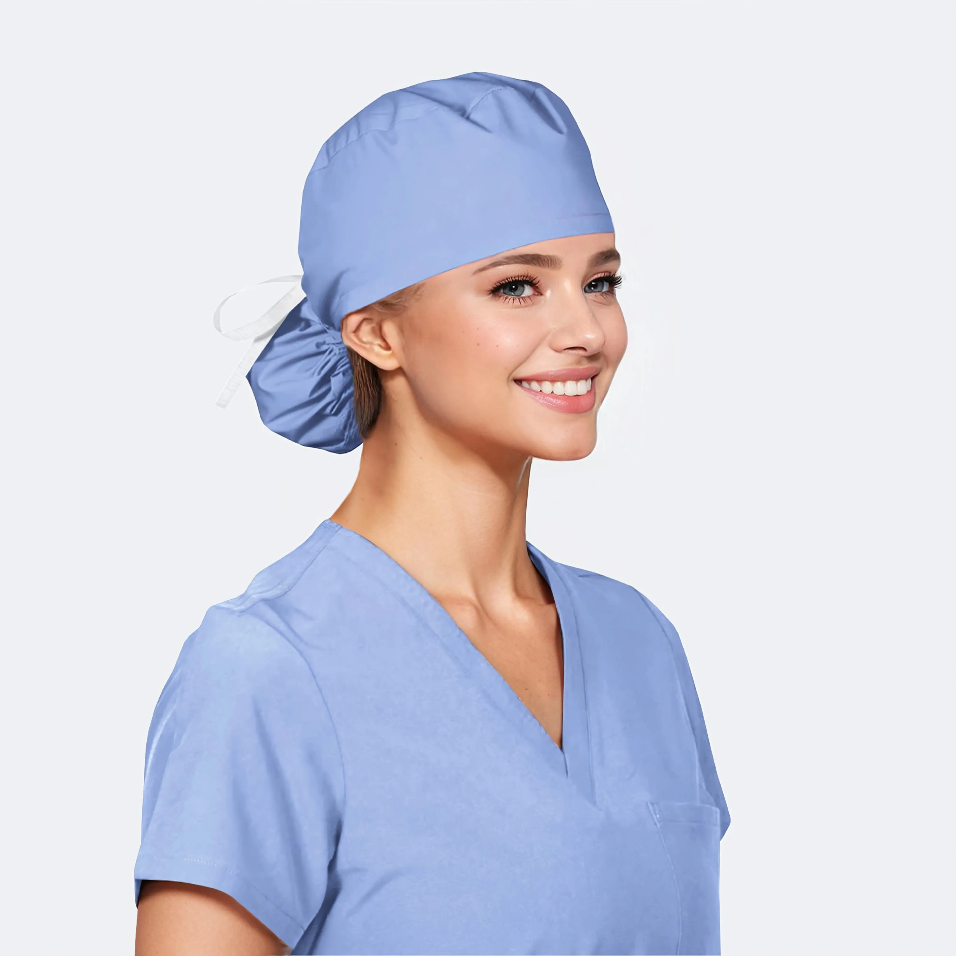 Ceil Blue - Pony Scrub Hats