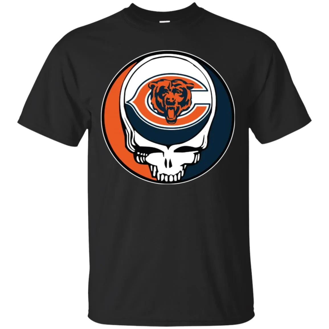 Chicago Bears Grateful Dead Steal Your Face Football Nfl Shirts