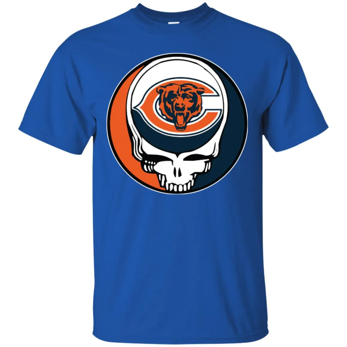 Chicago Bears Grateful Dead Steal Your Face Football Nfl Shirts