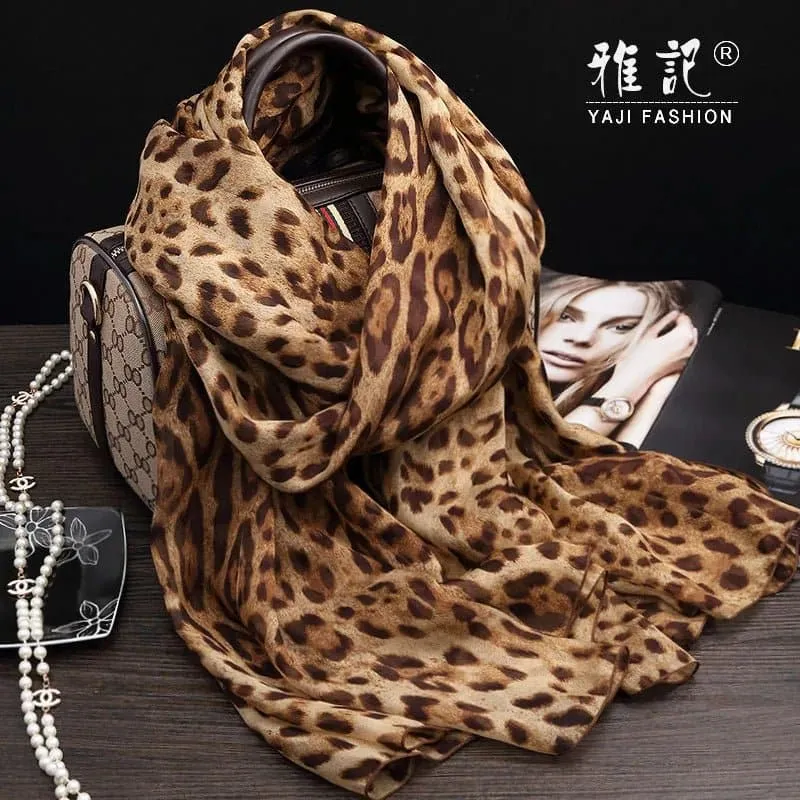 Classic Silk Scarf for Women: 100% Pure Silk, Fashionable Shawls & Wraps