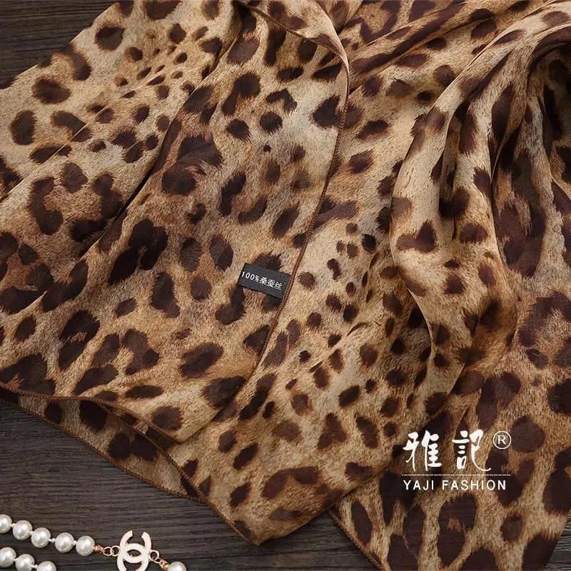 Classic Silk Scarf for Women: 100% Pure Silk, Fashionable Shawls & Wraps