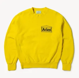 CLASSIC TEMPLE SWEATSHIRT / ARIES  YELLOW