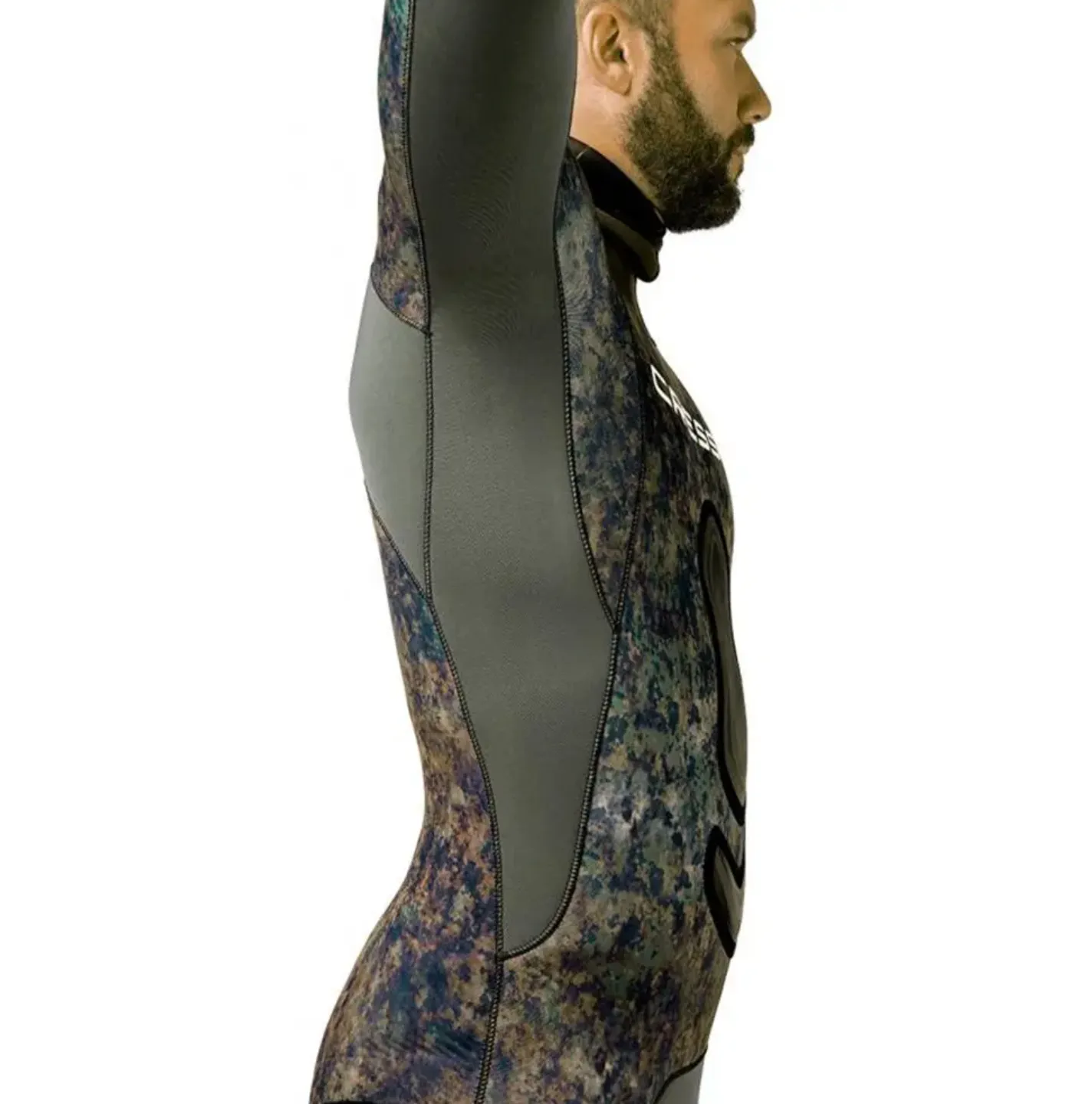 Cressi Seppia Open Cell Camo Wetsuit 3.5mm 2PC - Men