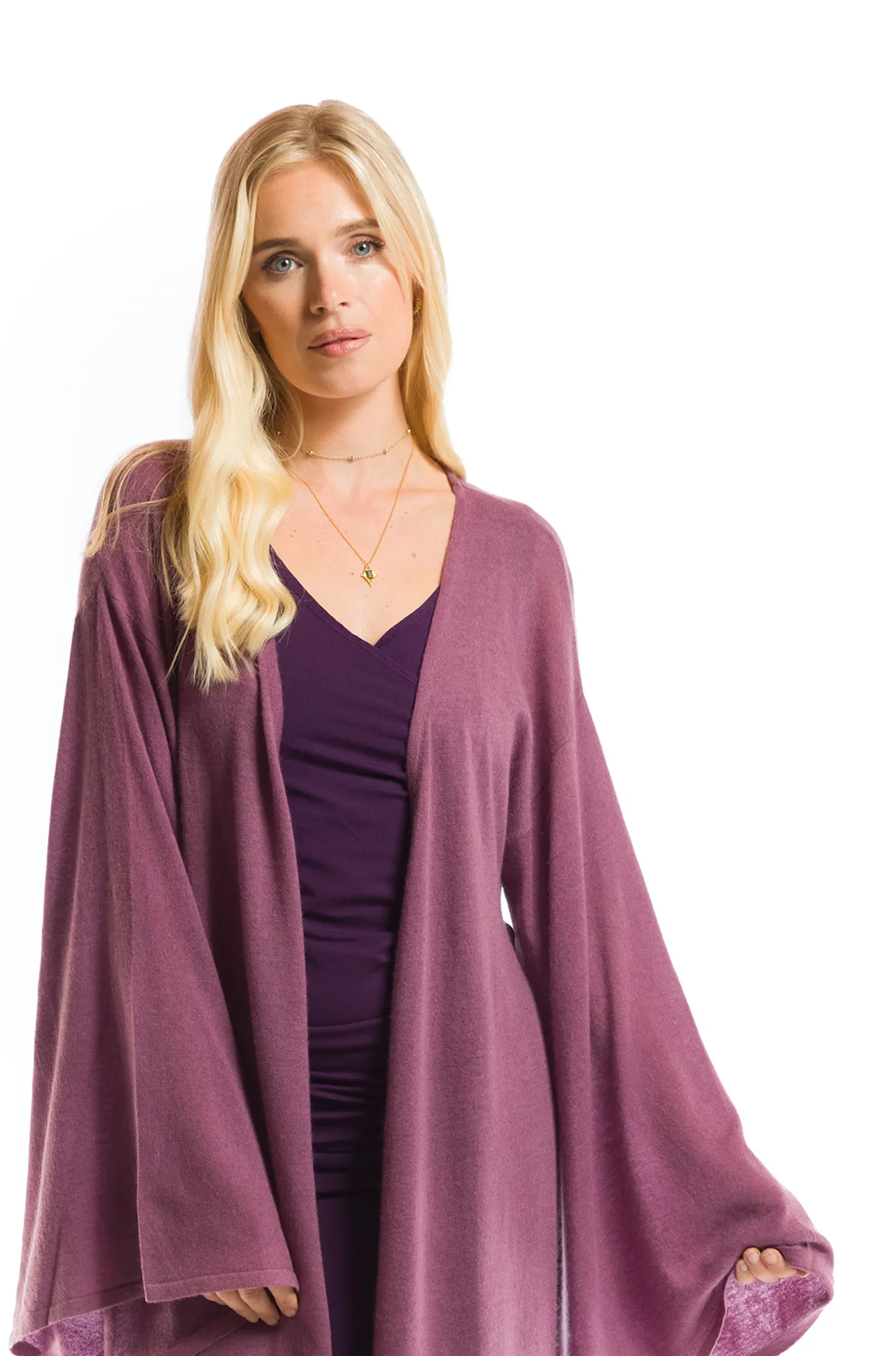 CROSSOVER TOP DEEP PURPLE