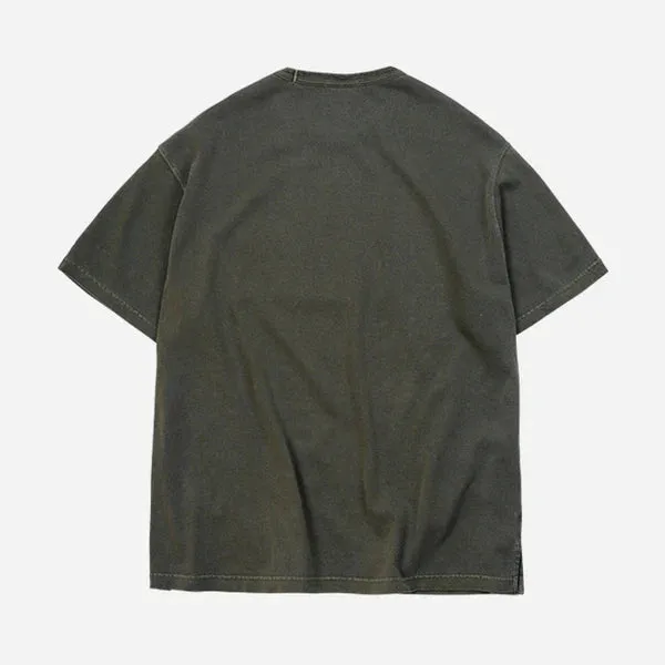 Frizmworks OG Pigment Dyeing Half Tee Charcoal