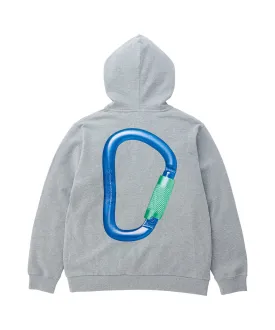 GRAMICCI CARABINER HOODED SWEATSHIRT / HEATHER