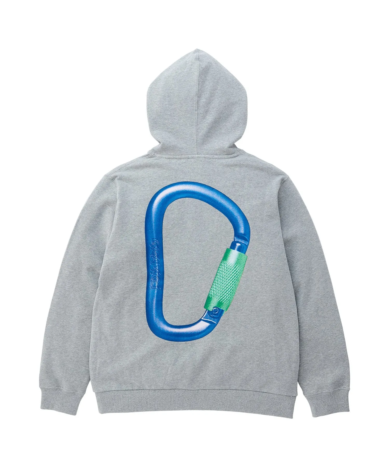 GRAMICCI CARABINER HOODED SWEATSHIRT / HEATHER