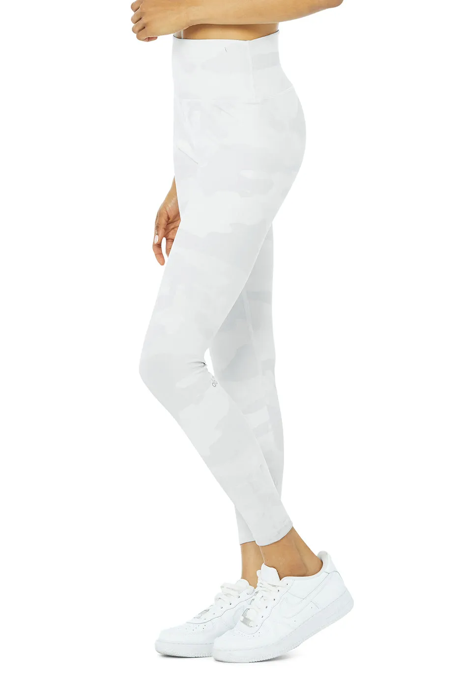 High-Waist Camo Vapor Legging - White Camouflage