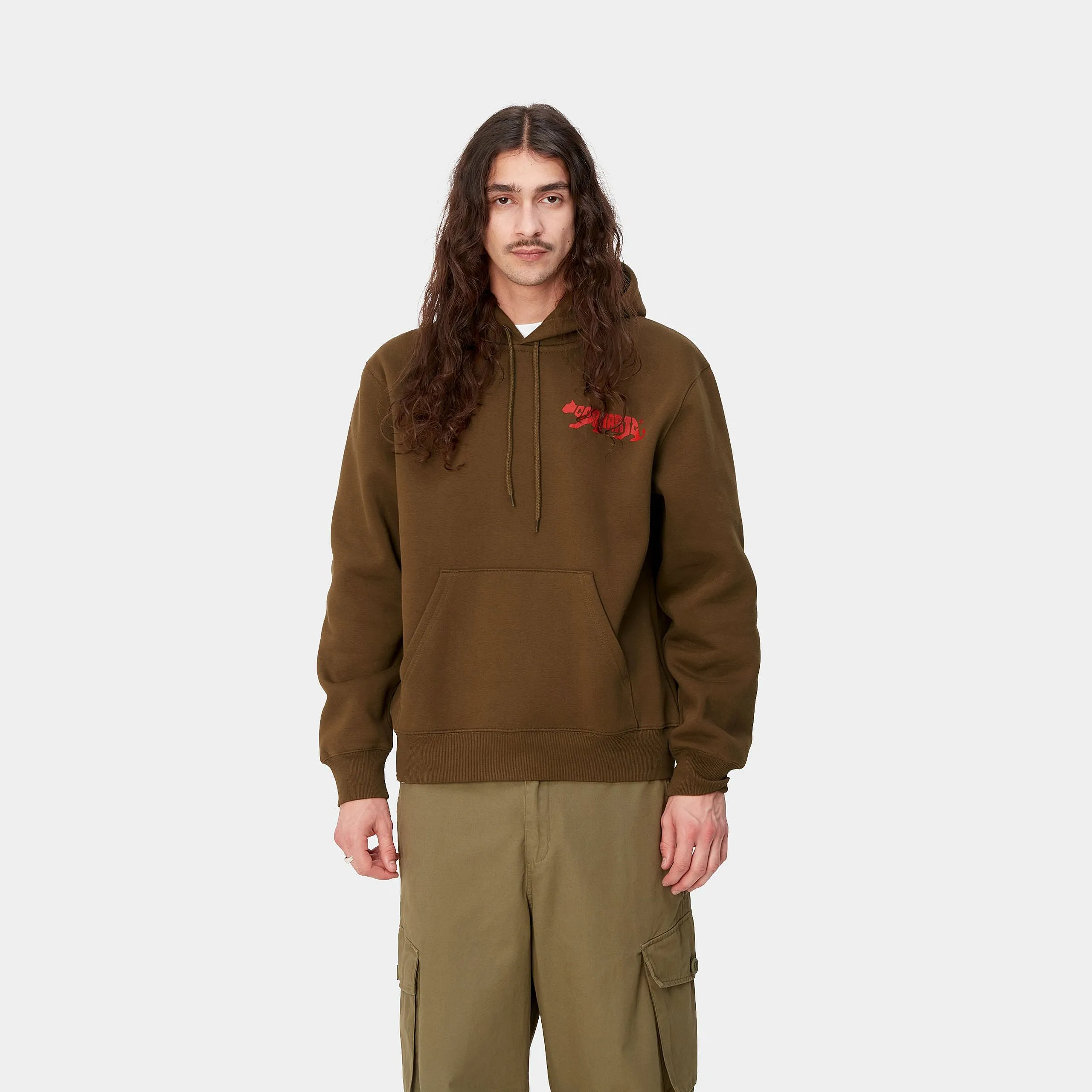 HOODED ROCKY SCRIPT SWEAT / CARHARTT WIP