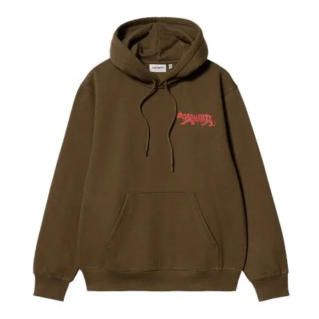 HOODED ROCKY SCRIPT SWEAT / CARHARTT WIP