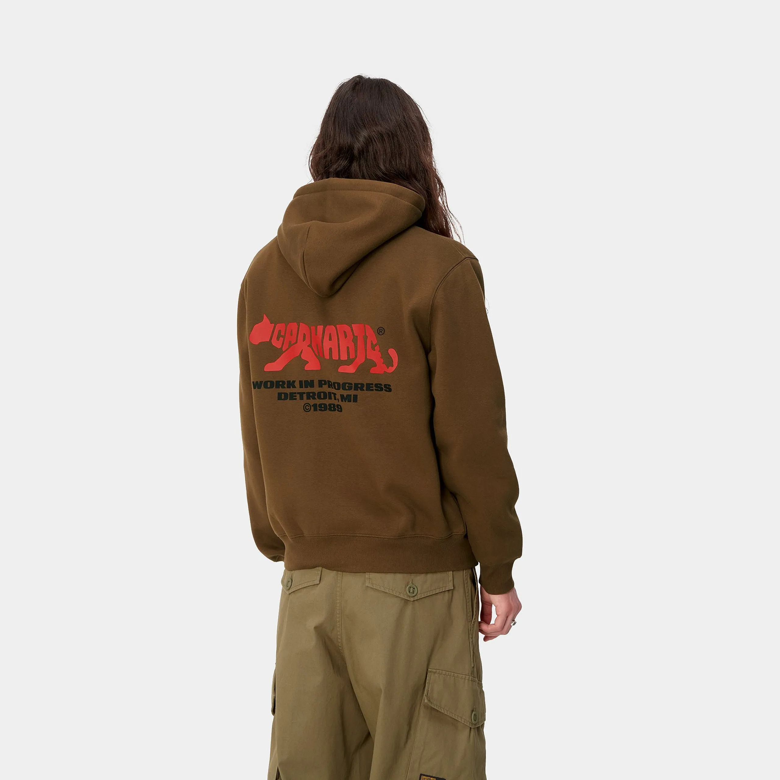 HOODED ROCKY SCRIPT SWEAT / CARHARTT WIP