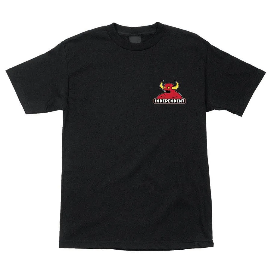 INDEPENDENT X TOY MACHINE T-SHIRT TOY MASH UP BLACK