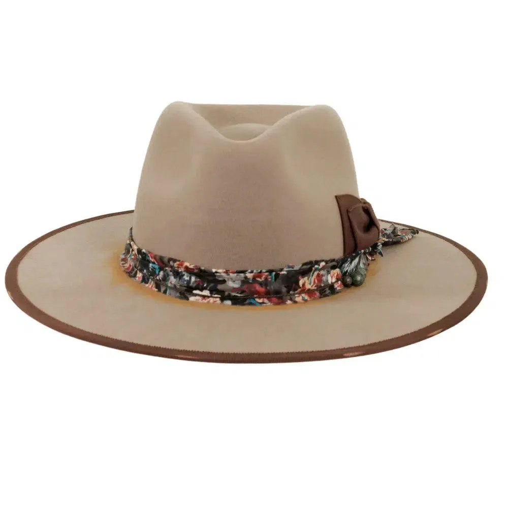 Java | Womens Felt Fedora Hat