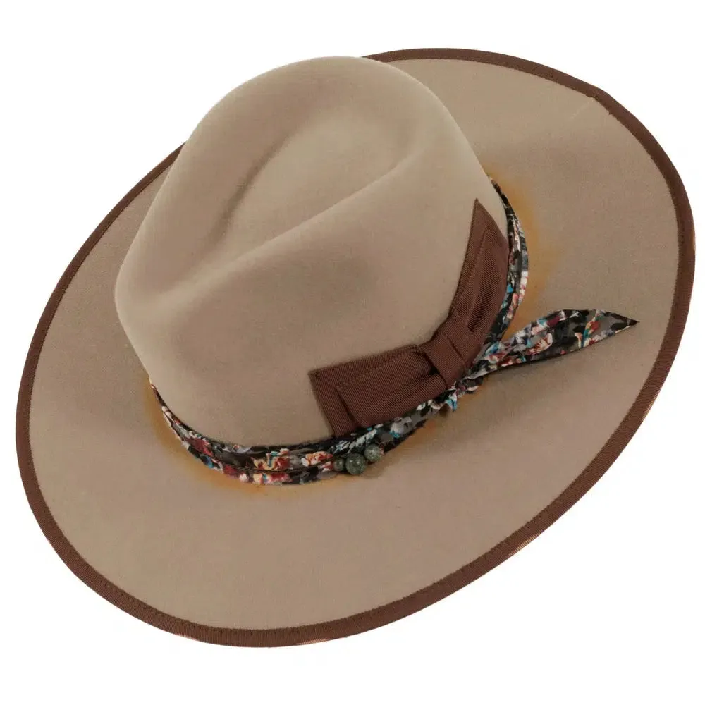 Java | Womens Felt Fedora Hat