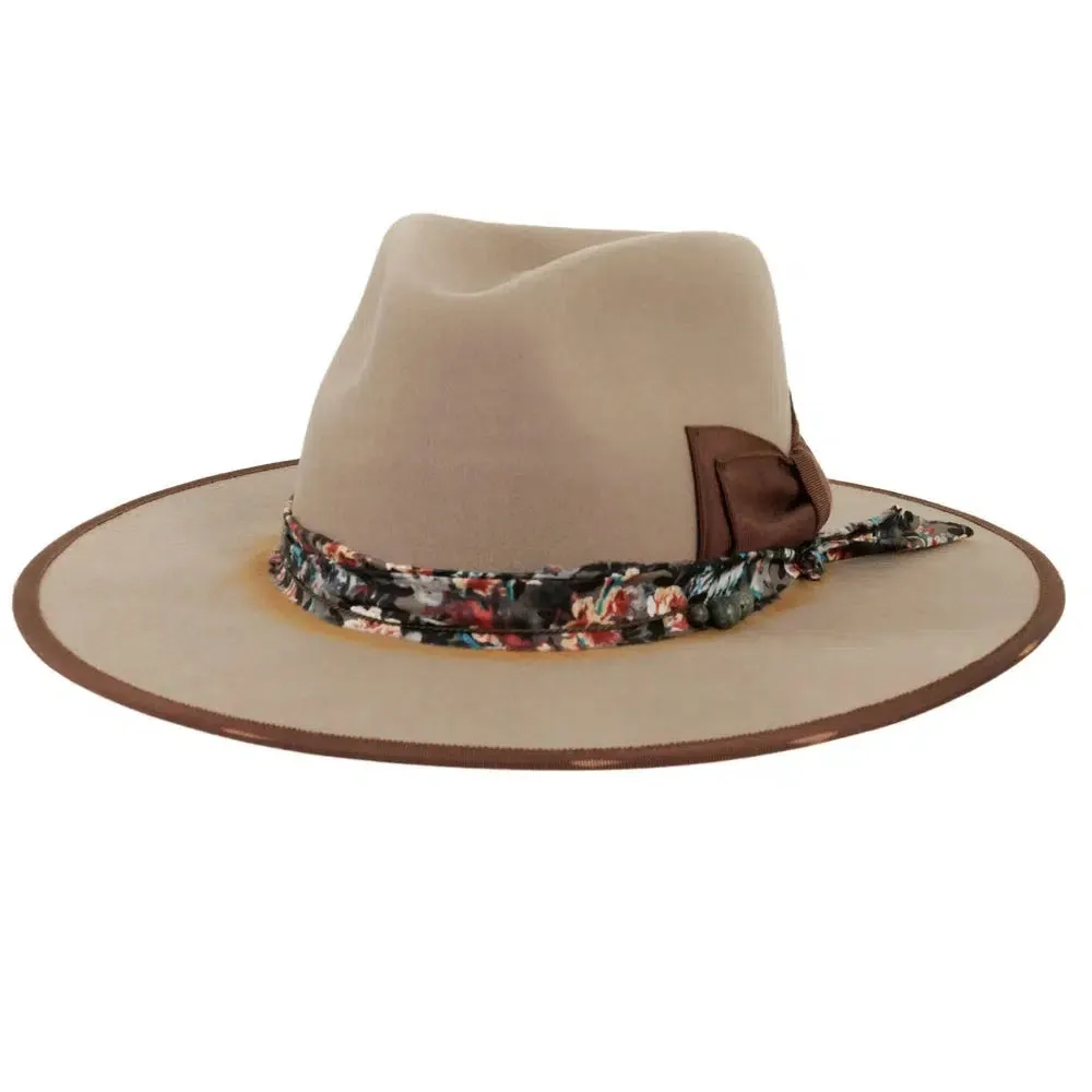 Java | Womens Felt Fedora Hat