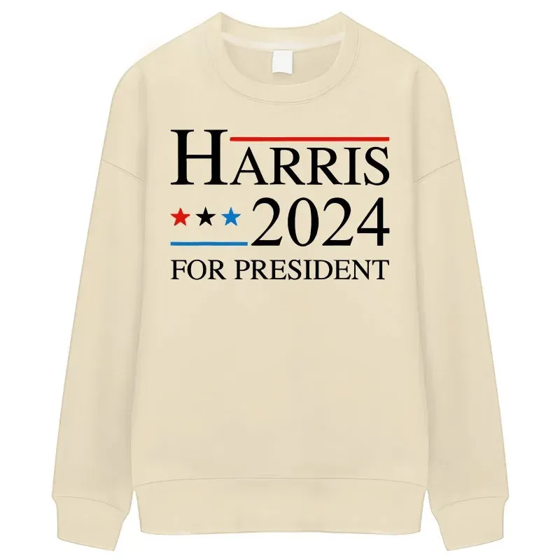 Kamala Harris 2024 for President Election Campaign Sweatshirt, Kamala Harris for President 2024 Sweatshirt