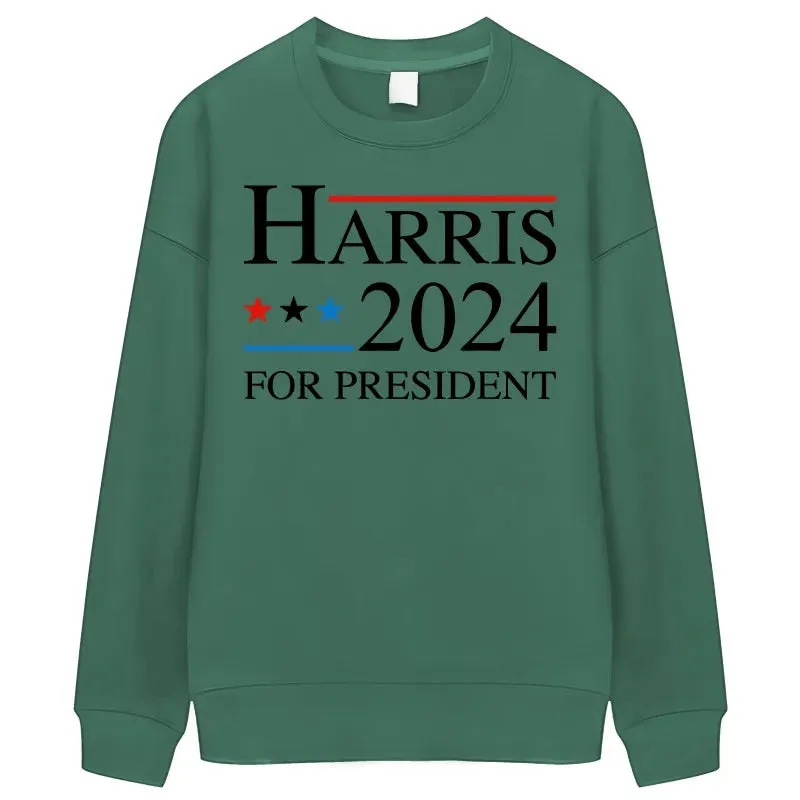 Kamala Harris 2024 for President Election Campaign Sweatshirt, Kamala Harris for President 2024 Sweatshirt