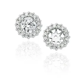 KATARINA Diamond Earring Jackets (1/2 cttw, GH, I2/I3)