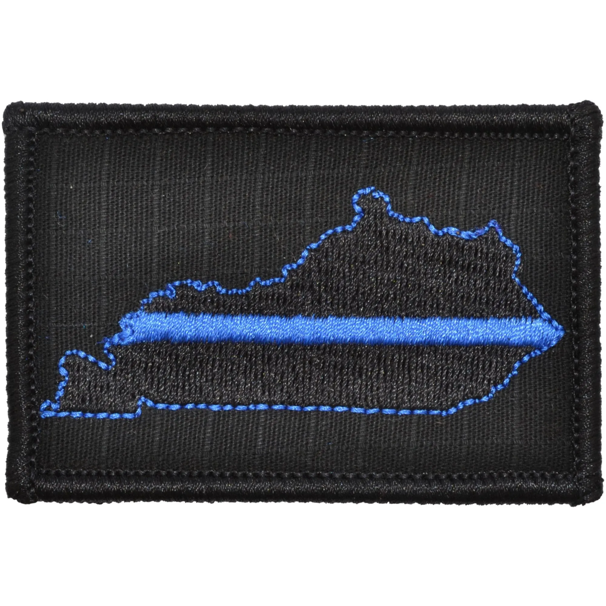 Kentucky State - Thin Blue Line - 2x3 Patch