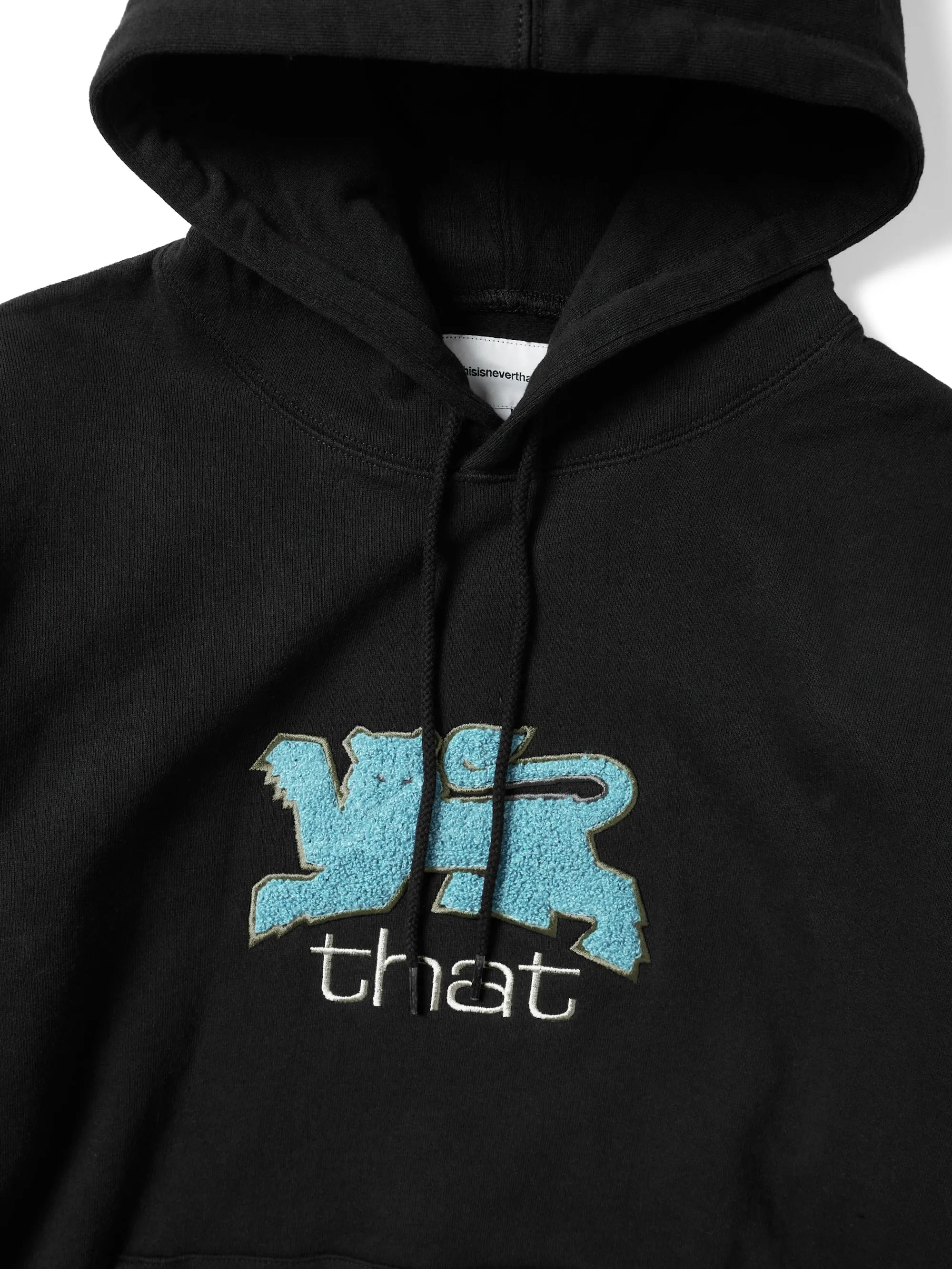 Lion Hoodie Black / THISISNEVERTHAT