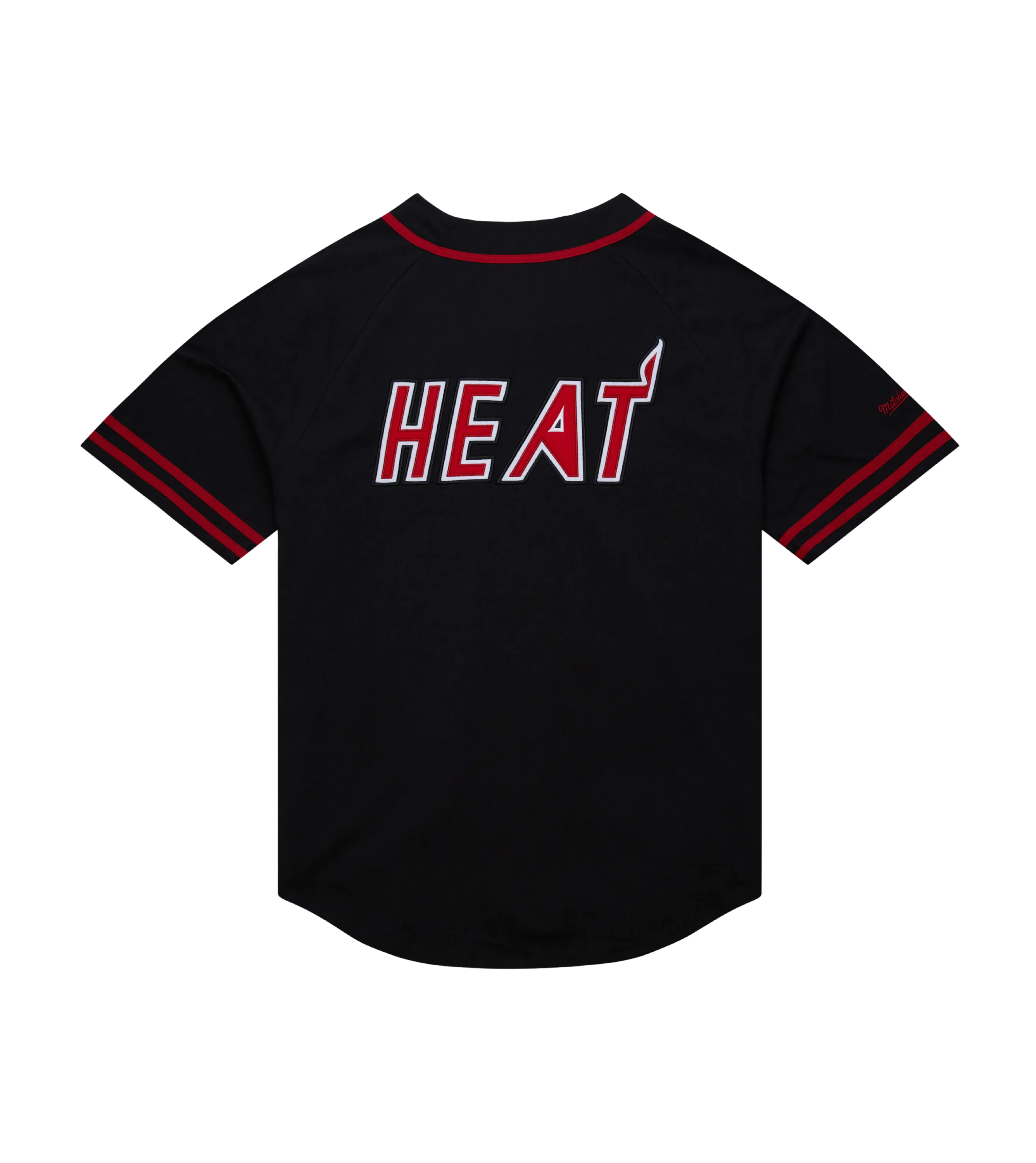 Mitchell & Ness Miami HEAT Button Down Tee