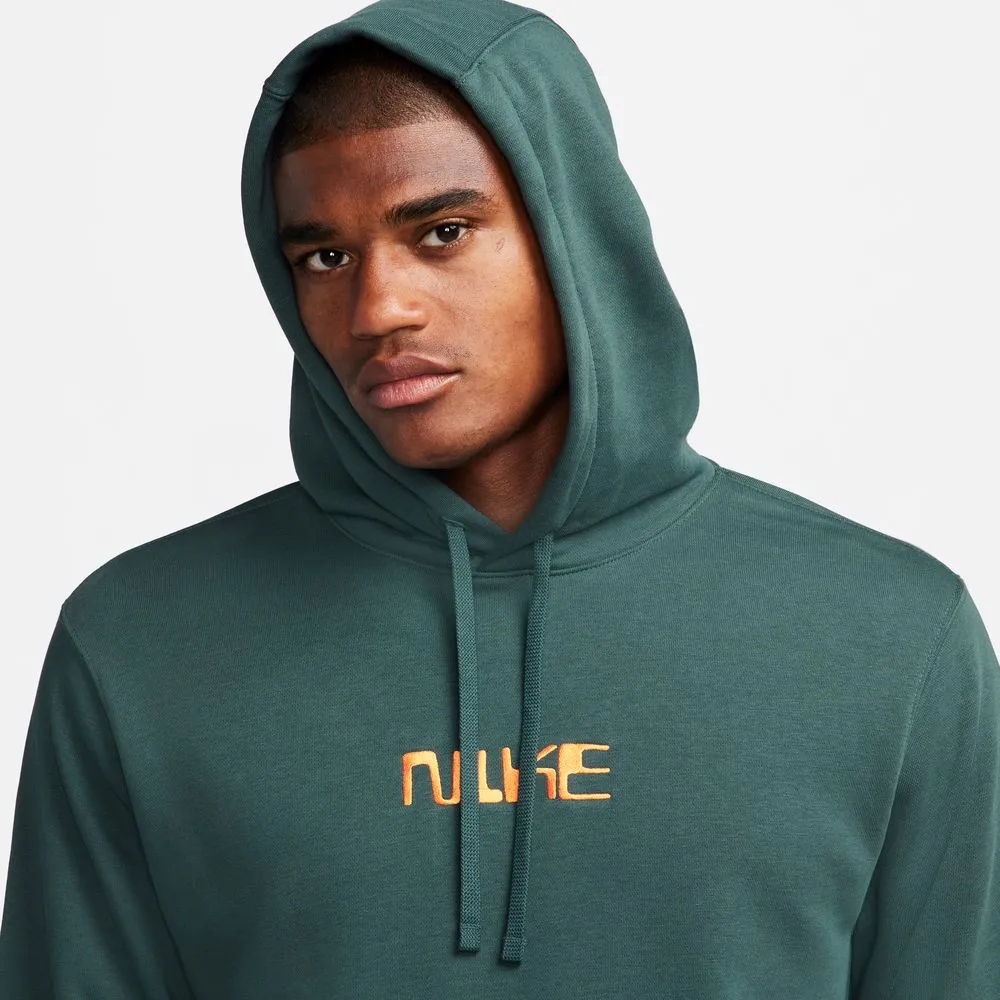 Nike Club Fleece Pullover Soccer Hoodie