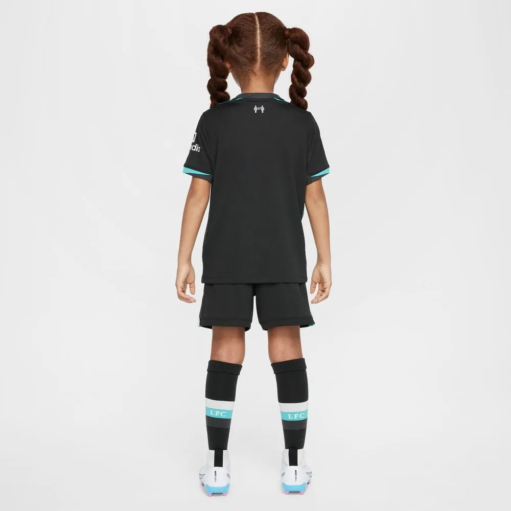 Nike Liverpool 2024/25 Little Kids Away Mini Kit