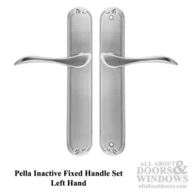 Pella Inactive Fixed Left Hand Handle Set for Hinged Door