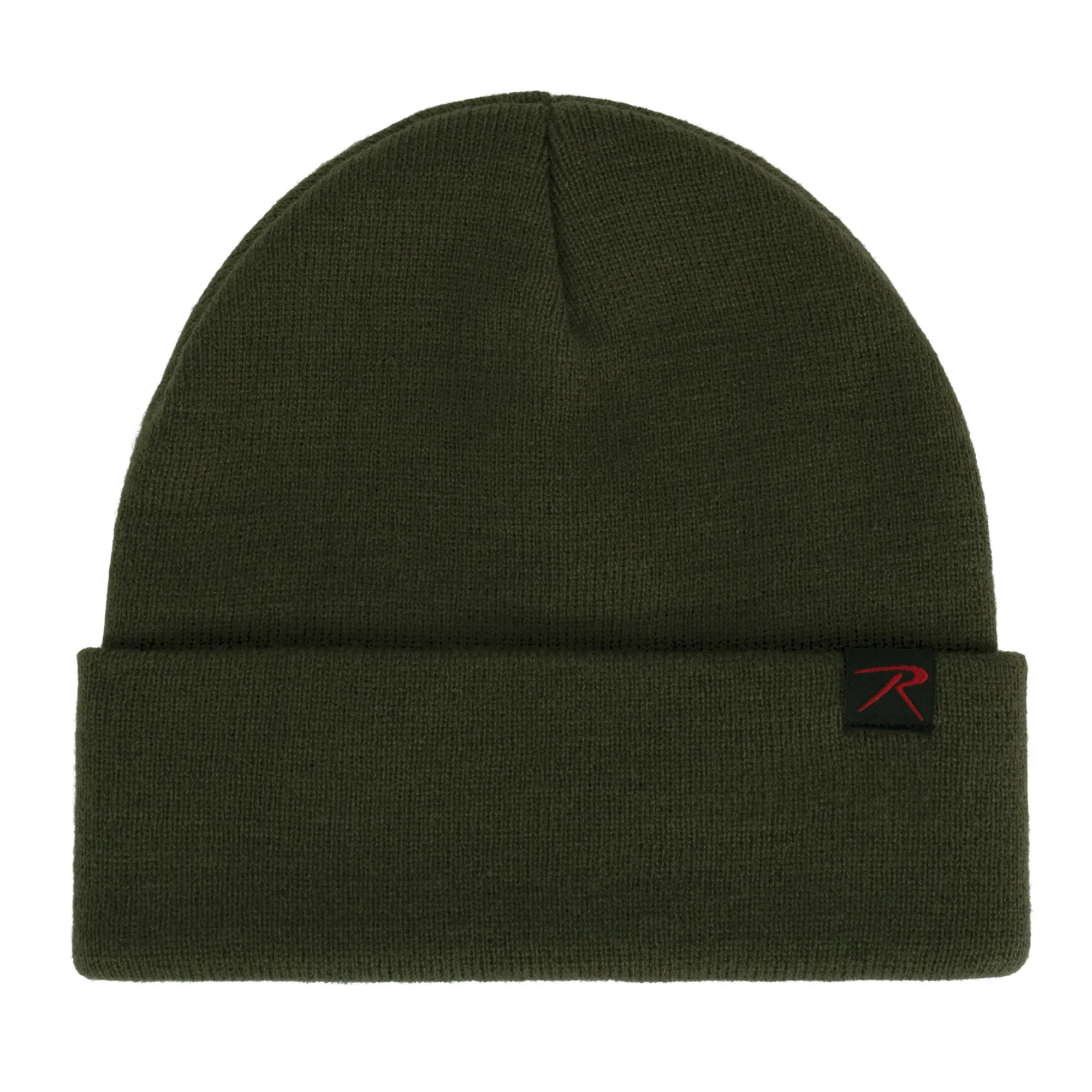 Ranger Green - Military Deluxe Fine Knit Watch Cap - Acrylic