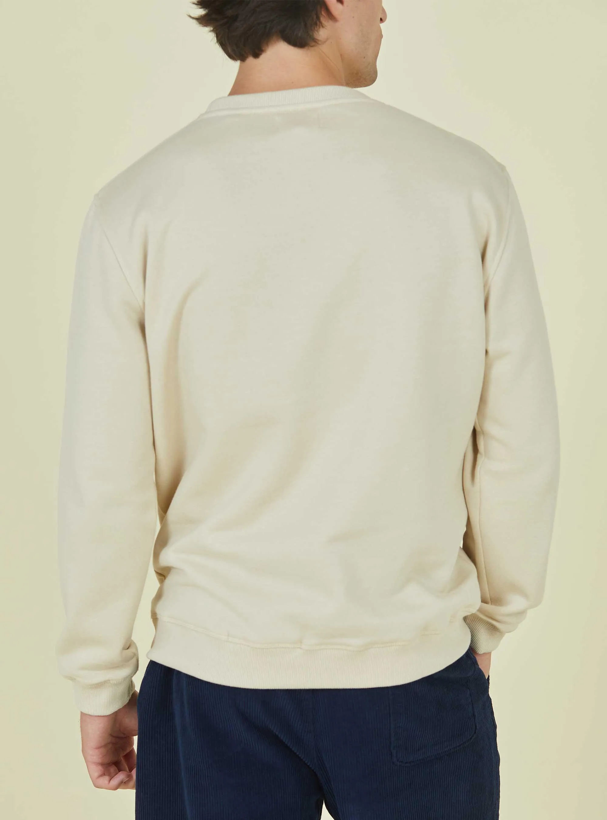 REGULAR SWEATSHIRT WITH FRONT PRINT