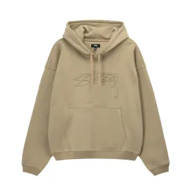 RELAXED OVERSIZED HOODIE / STUSSY / KHAKI