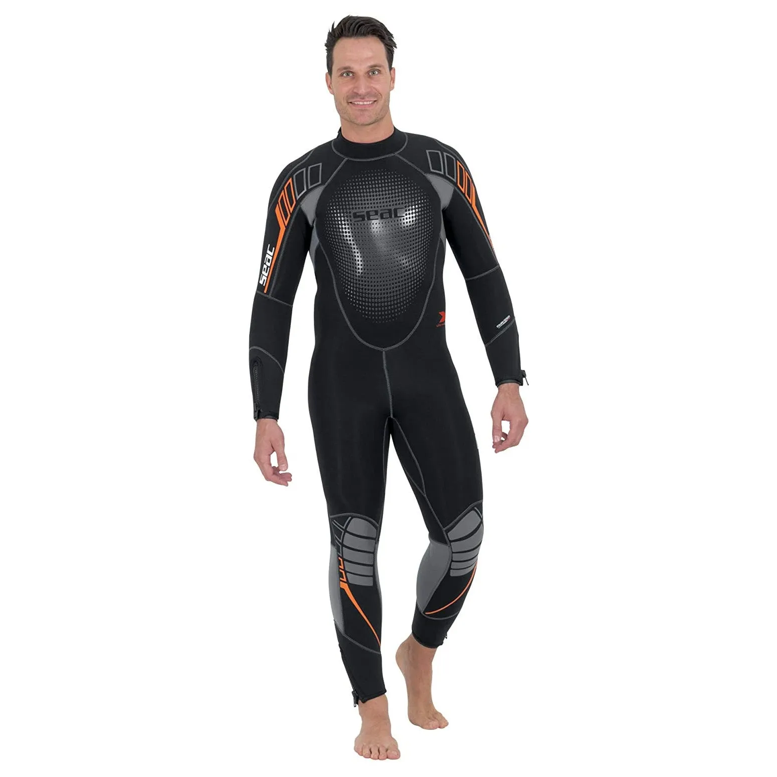 Seac 5 mm Man Komoda Ultra Comfortable Scuba Diving Wetsuit