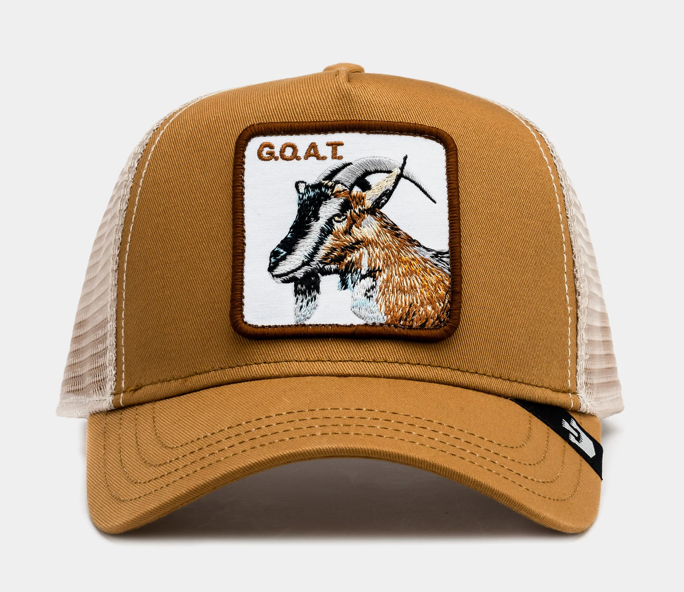 Shoe Palace Exclusive GOAT Palace Trucker Mens Hat (Khaki)