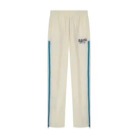 Slide Nylon Flare Zipper Pant Cream