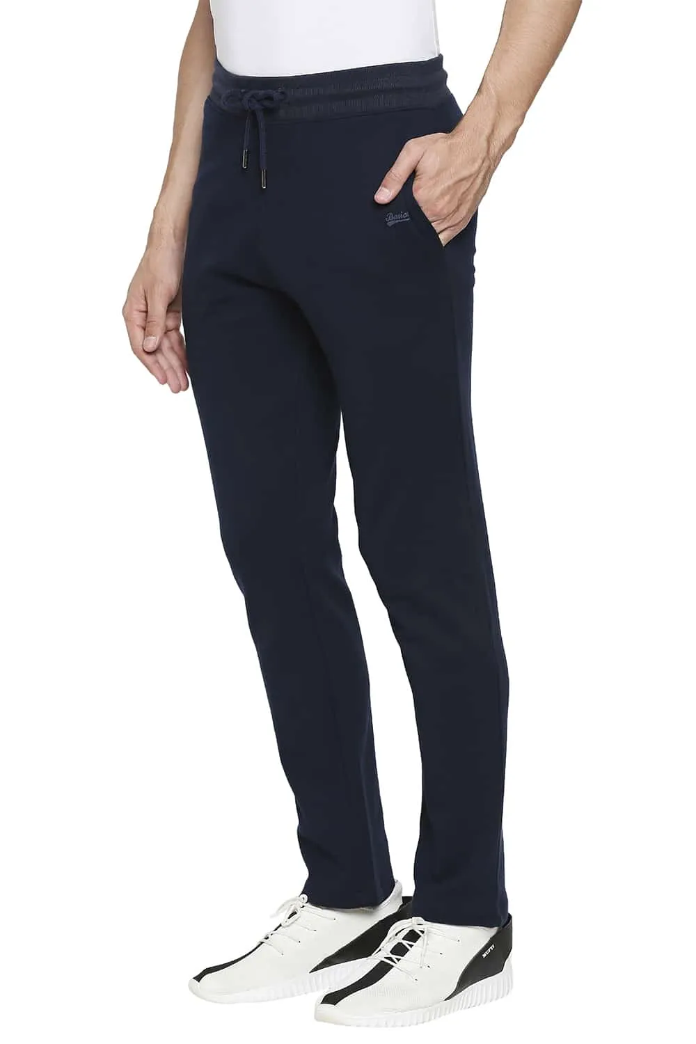 Slim Fit Solid Track Pants