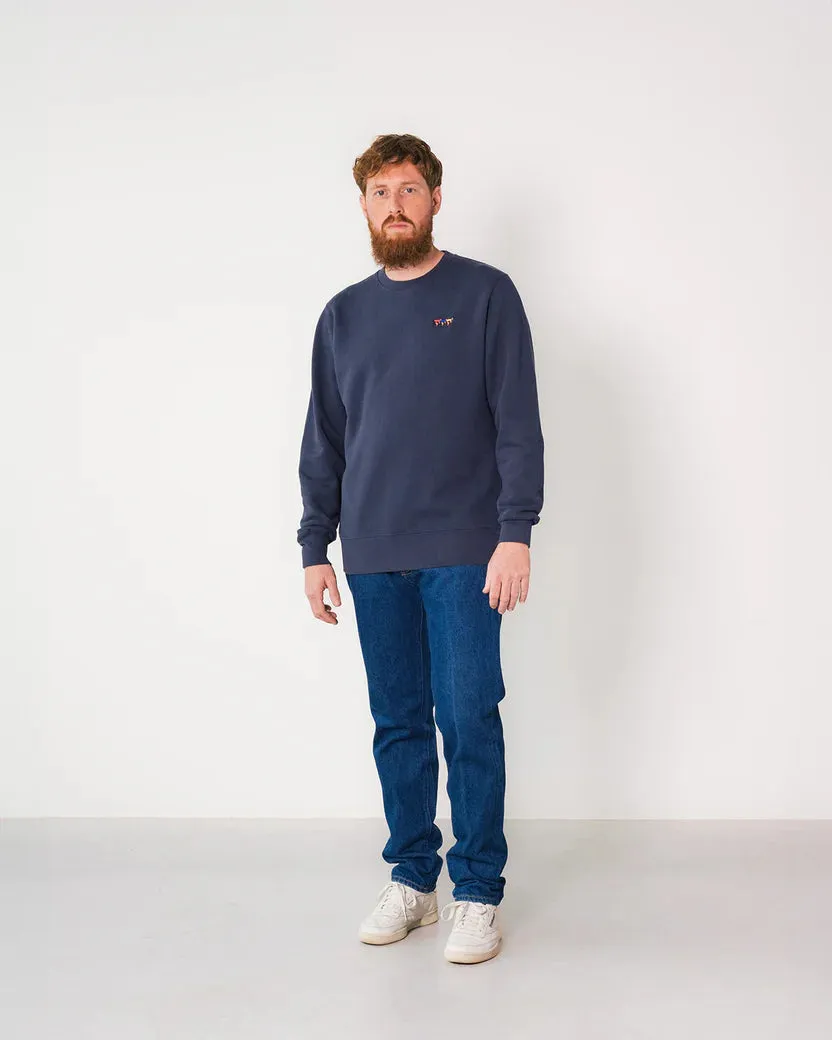 Sweater - Waaier Navy