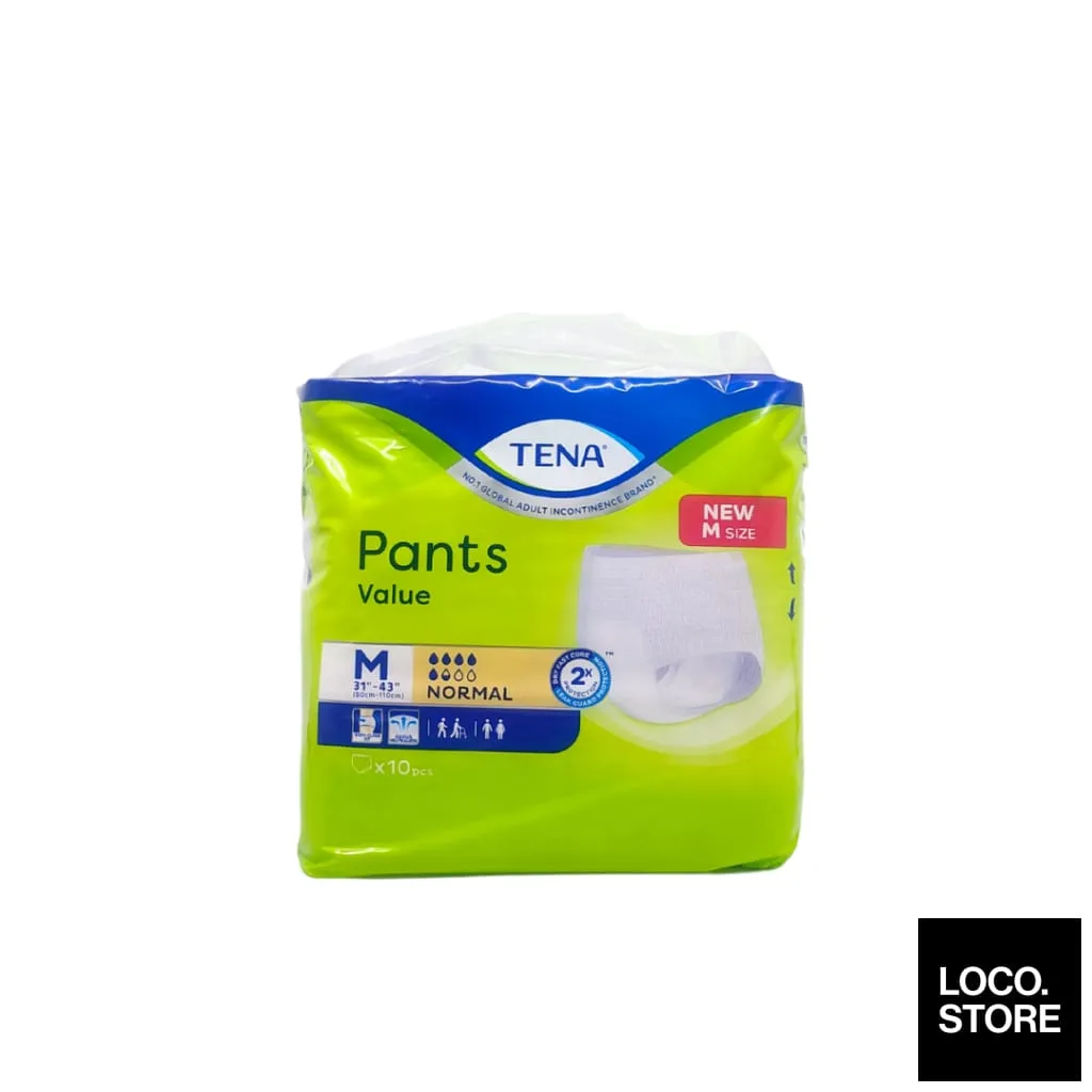 TENA Adult Diaper Pants Value Medium 10s