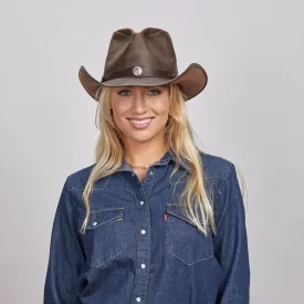 Western | Womens American Leather Cowgirl Hat