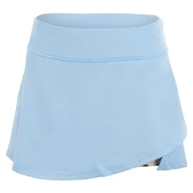 Women's Wild Card 12.5 Inch Tennis Skort Dusk Blue and Moonlight